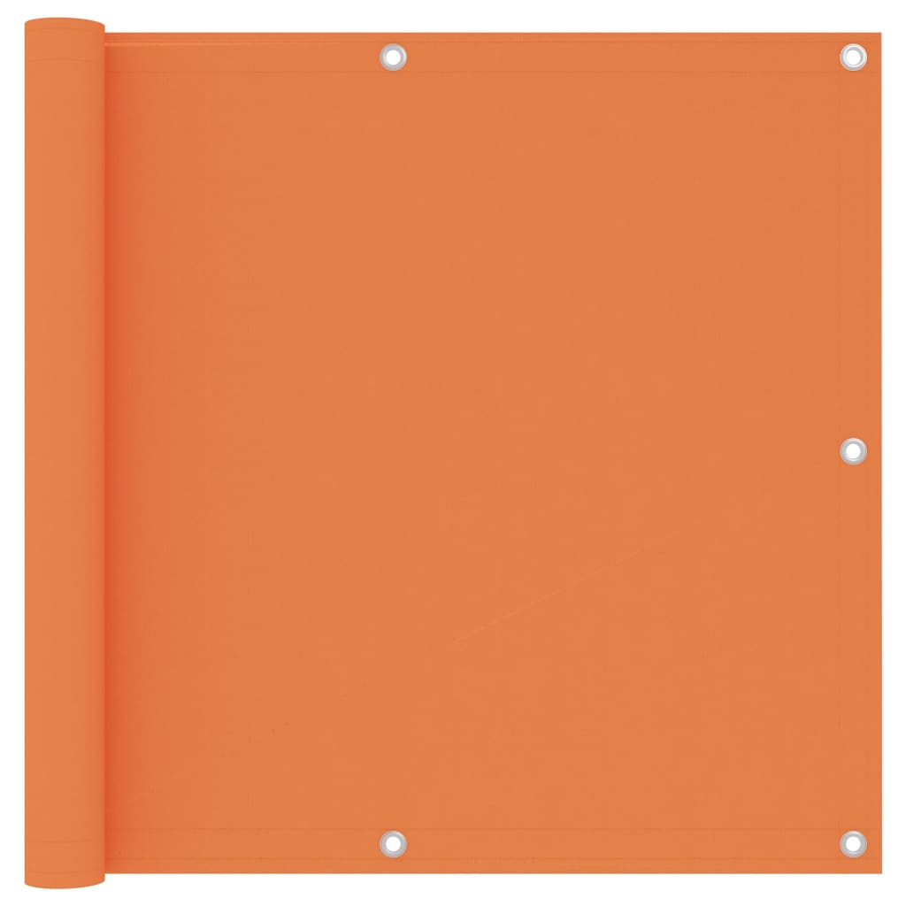 Balcony Screen Orange 90x600 cm Oxford Fabric - Sid & Sam
