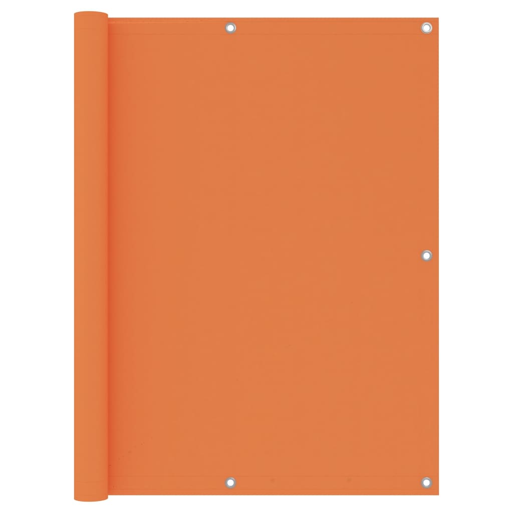 Balcony Screen Orange 120x500 cm Oxford Fabric - R and M Furniture
