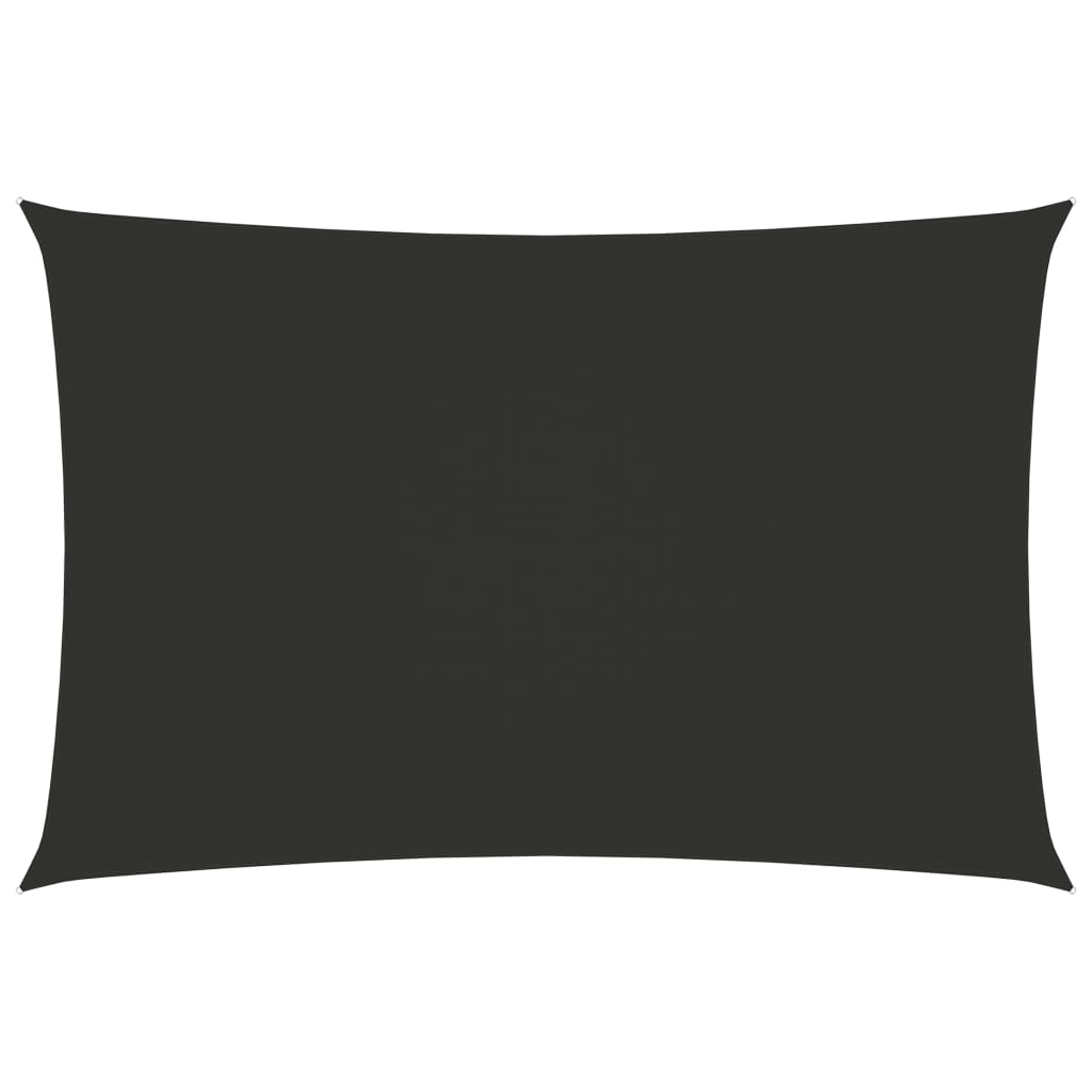 Sunshade Sail Oxford Fabric Rectangular 2x4.5 m Anthracite - Unbeatable Bargains