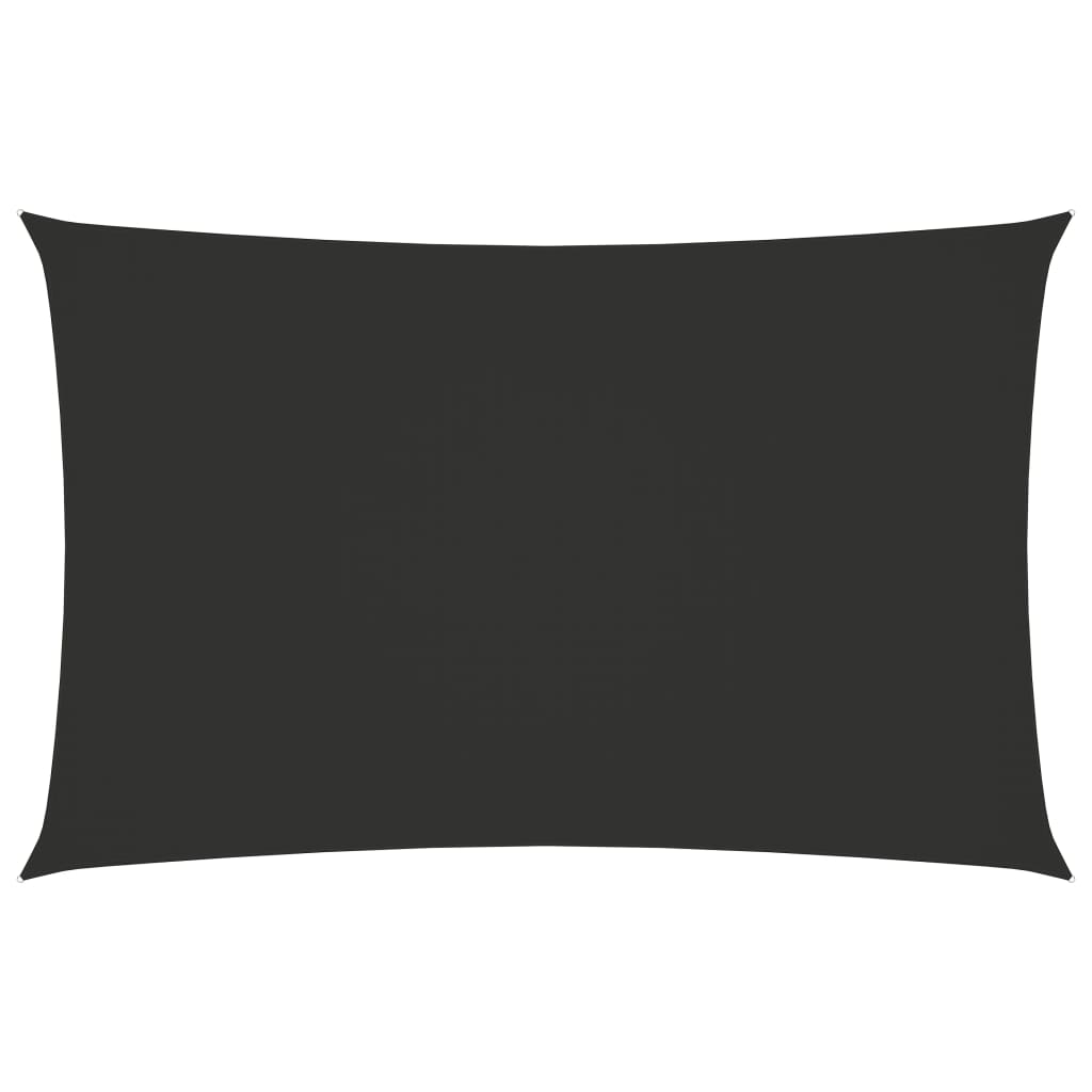 Sunshade Sail Oxford Fabric Rectangular 3x6 m Anthracite - Tyrell & Tyrell