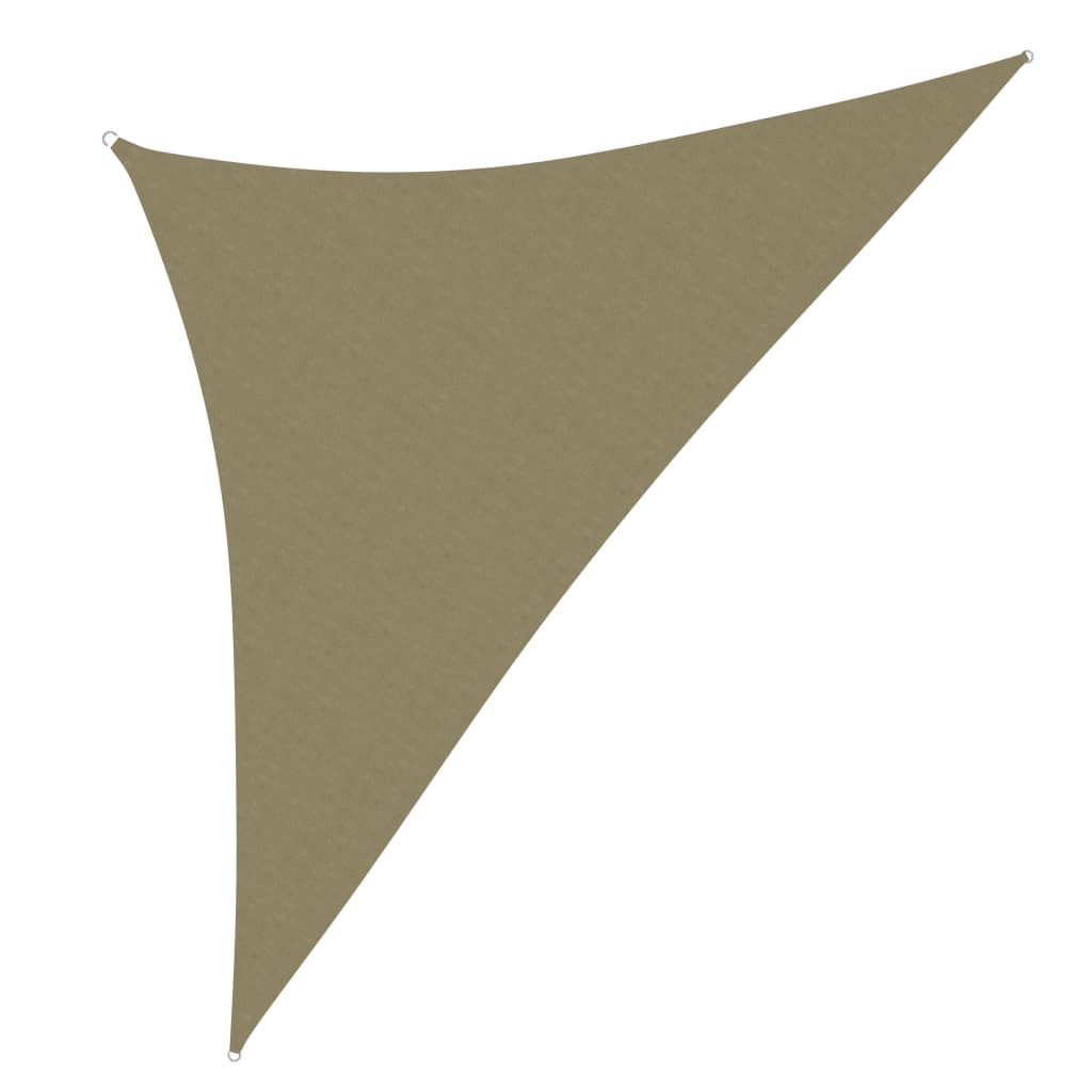 Sunshade Sail Oxford Fabric Triangular 3x3x4.24 m Beige - All Things Good