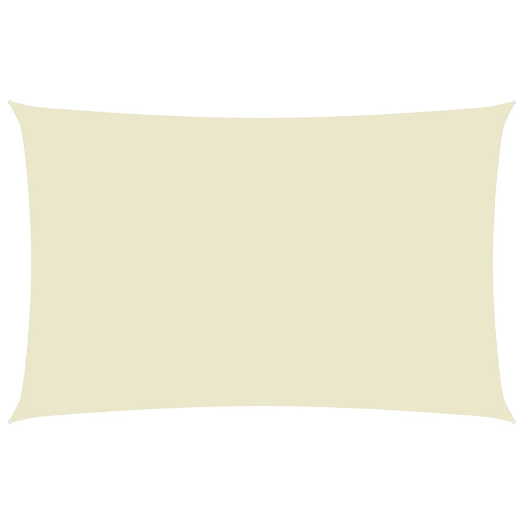 Sunshade Sail Oxford Fabric Rectangular 5x8 m Cream - Style and Chic