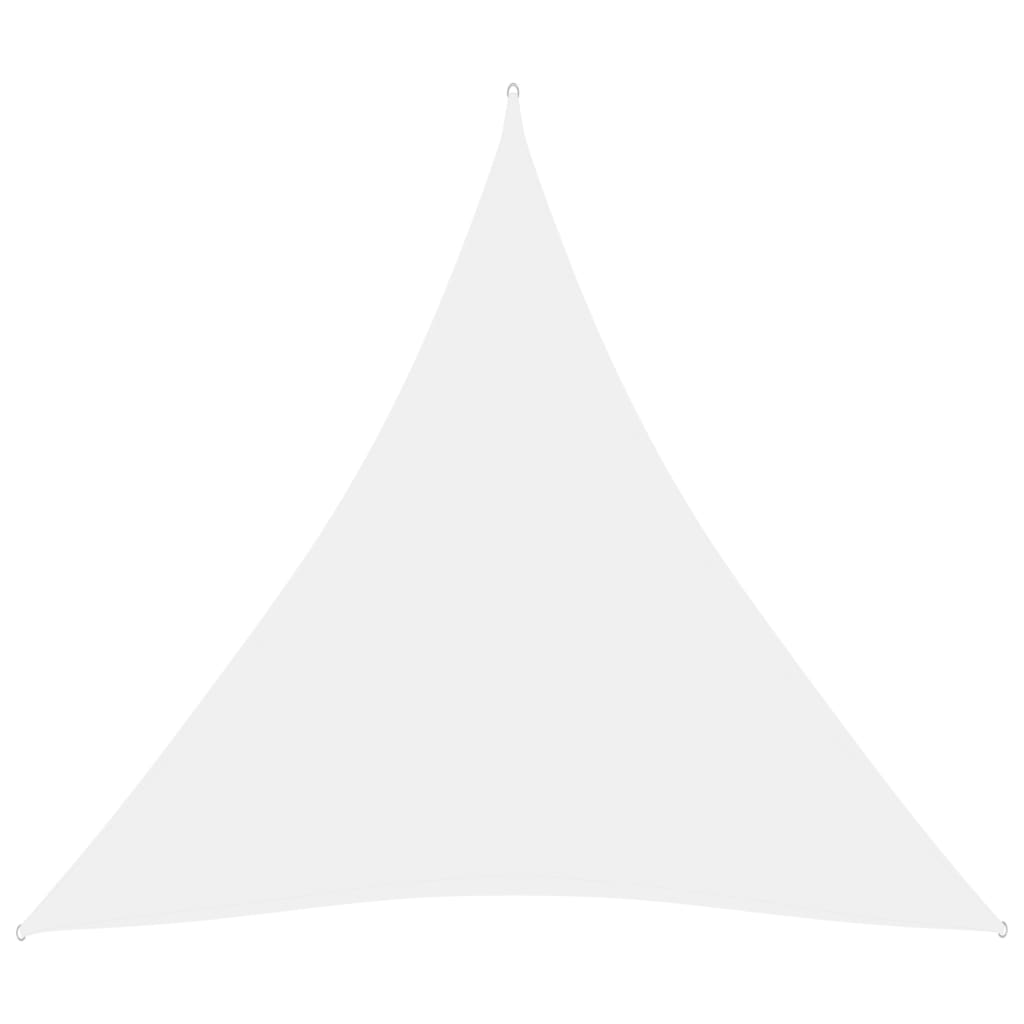 Sunshade Sail Oxford Fabric Triangular 3.6x3.6x3.6 m White - R and M Furniture