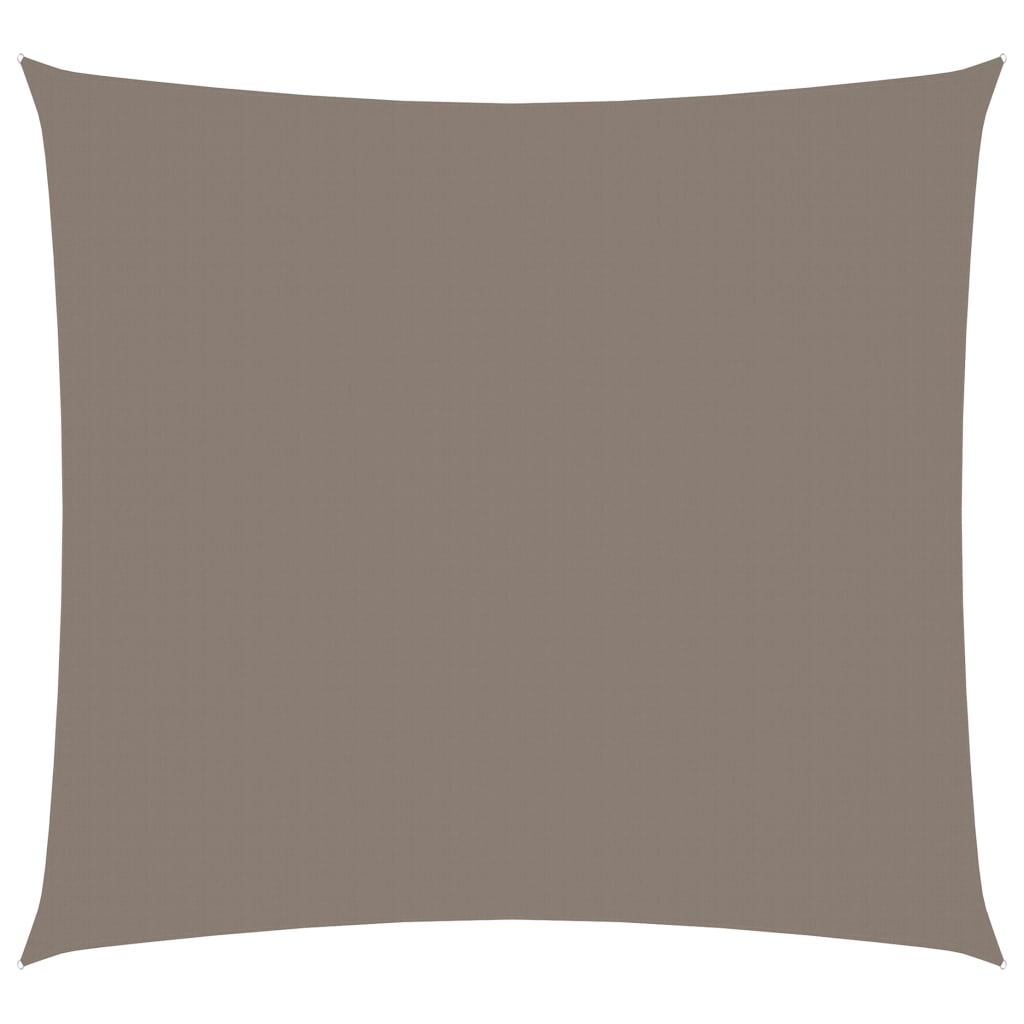 Sunshade Sail Oxford Fabric Square 4x4 m Taupe - Millennium Furniture
