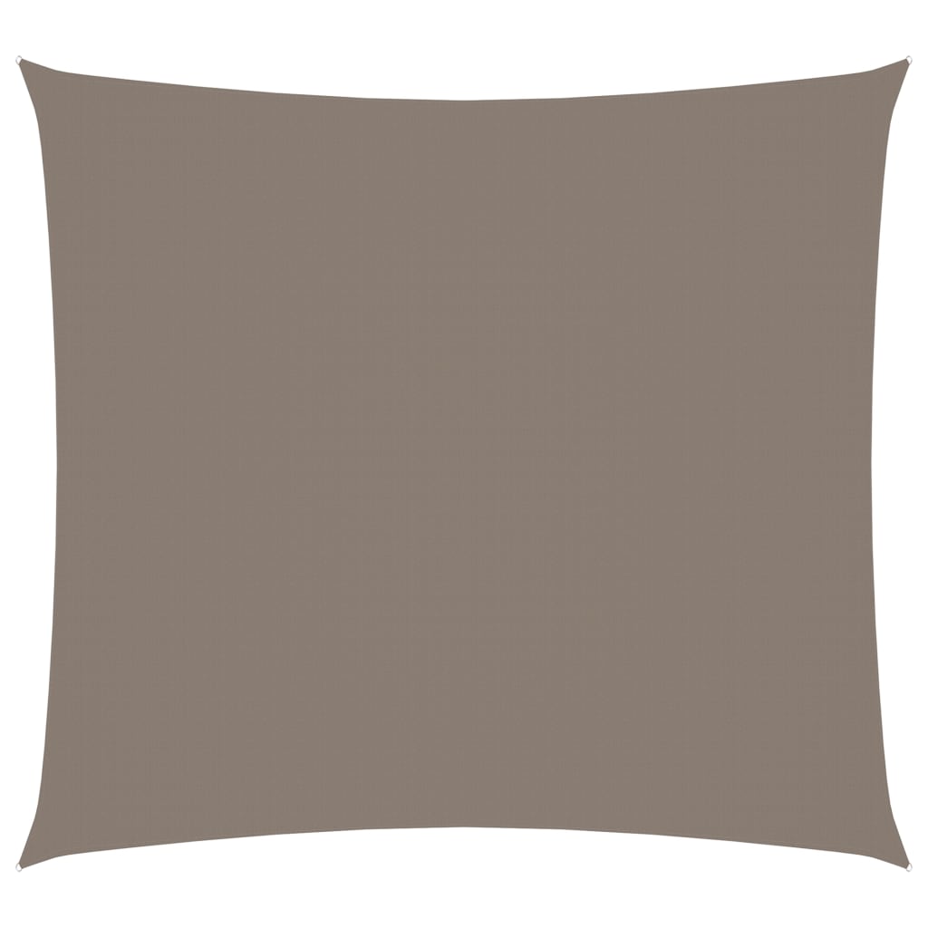 Sunshade Sail Oxford Fabric Rectangular 2.5x3 m Taupe - Decor Base