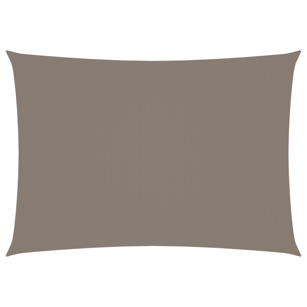 Sunshade Sail Oxford Fabric Rectangular 3x5 m Taupe - Merlin Deals