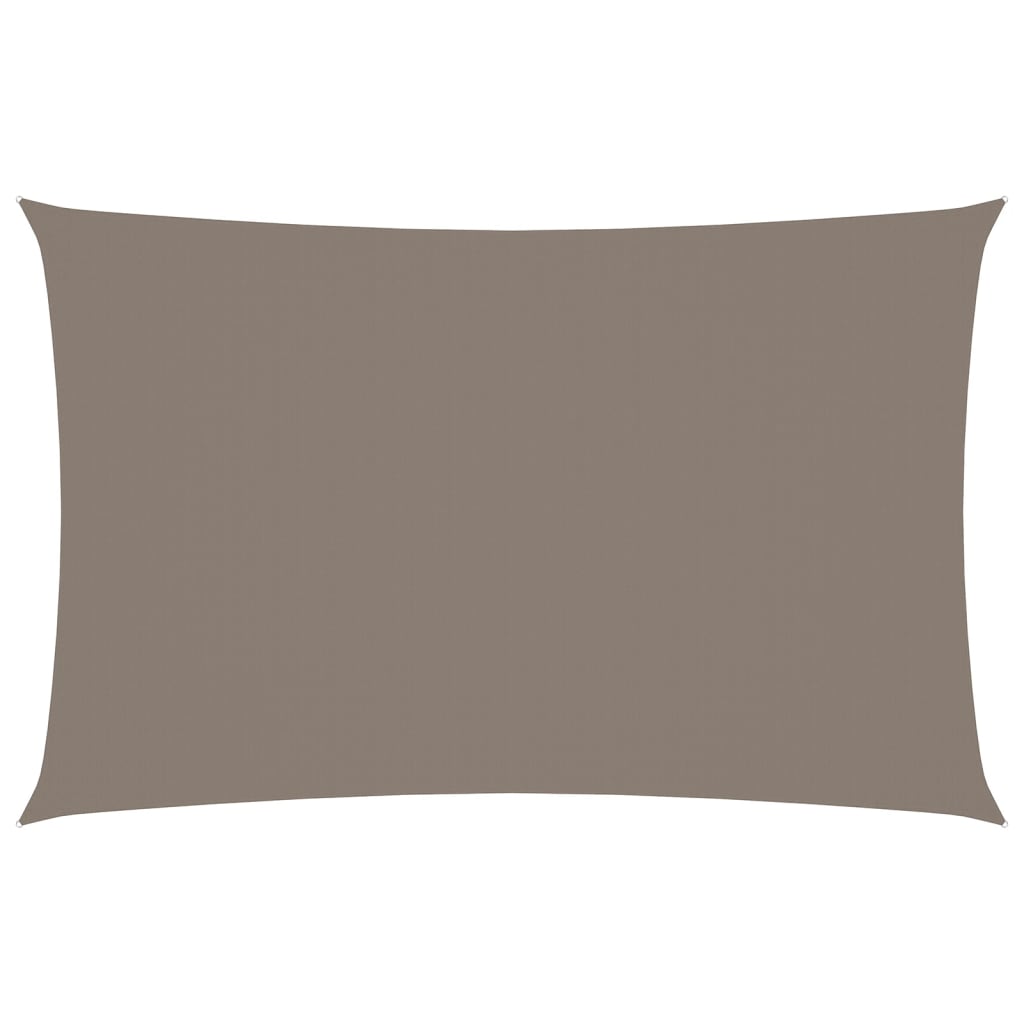 Sunshade Sail Oxford Fabric Rectangular 3x6 m Taupe - Brittle & Co