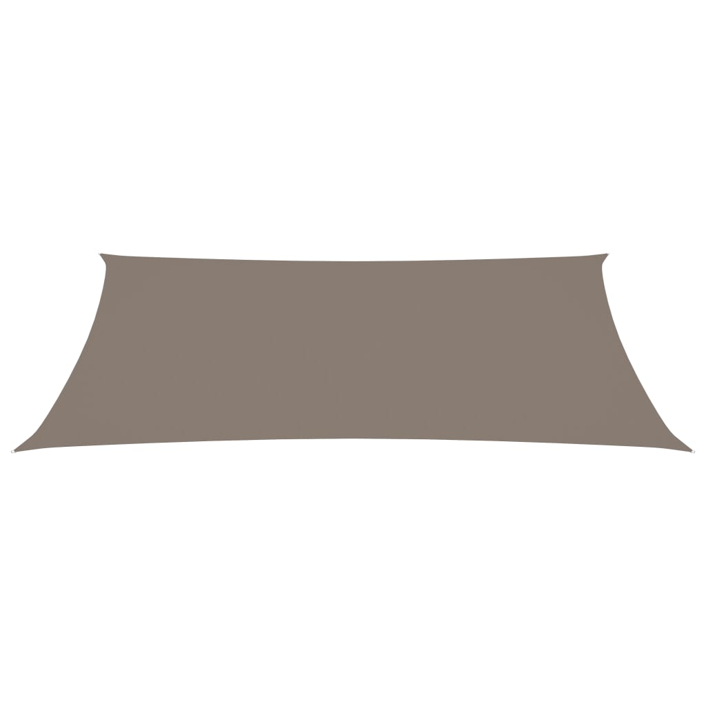 Sunshade Sail Oxford Fabric Rectangular 4x7 m Taupe - Style and Chic