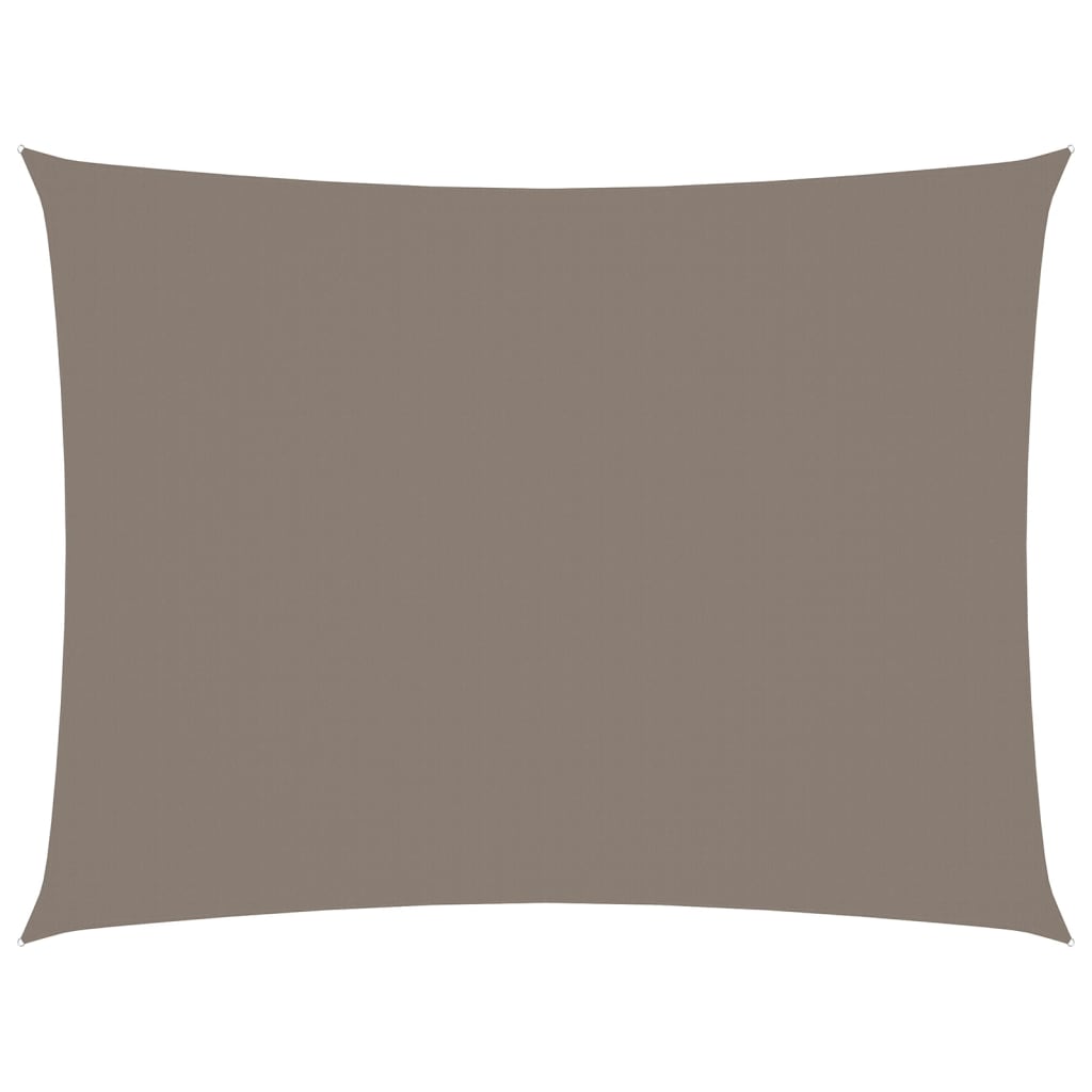 Sunshade Sail Oxford Fabric Rectangular 5x6 m Taupe - Sid & Sam