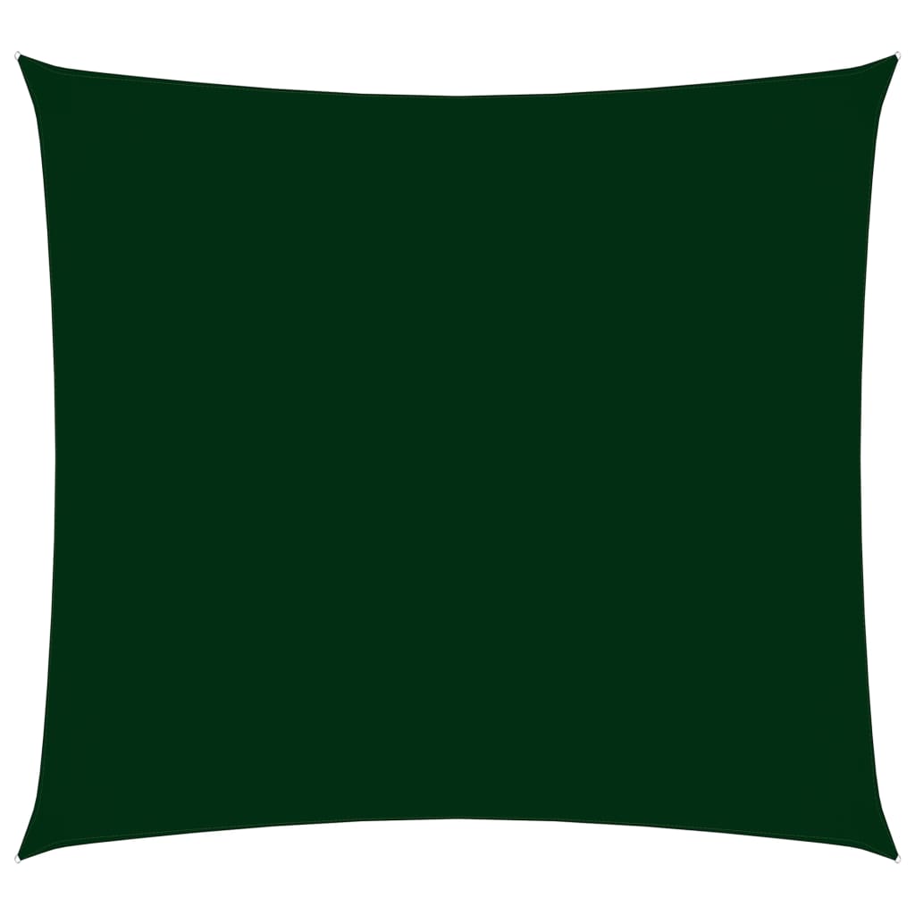Sunshade Sail Oxford Fabric Square 2.5x2.5 m Dark Green - Merkel Designers