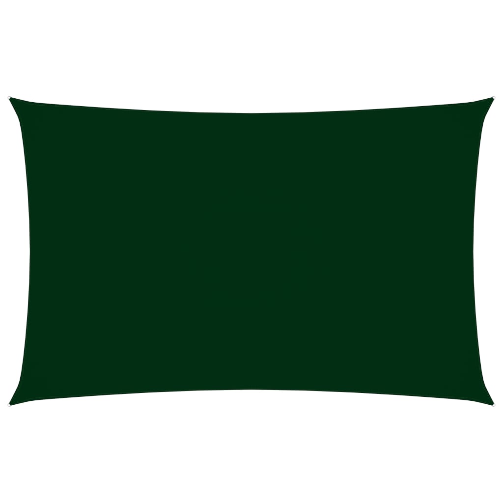 Sunshade Sail Oxford Fabric Rectangular 2.5x5 m Dark Green - Tyrell & Tyrell