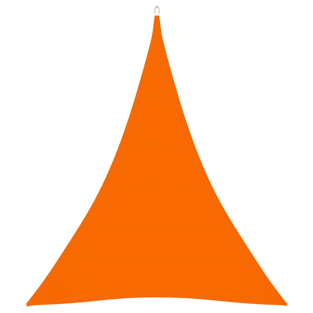 Sunshade Sail Oxford Fabric Triangular 5x6x6 m Orange - Tyrell & Tyrell