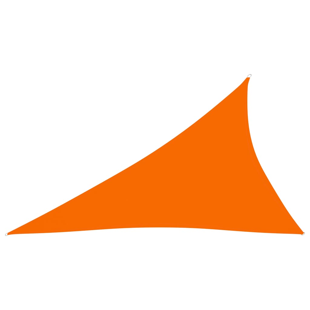 Sunshade Sail Oxford Fabric Triangular 4x5x6.4 m Orange - Unbeatable Bargains
