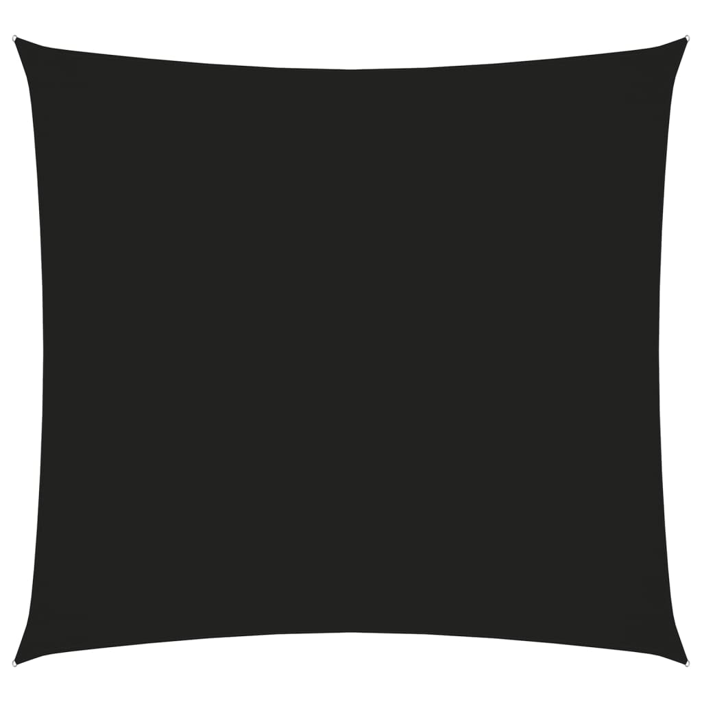 Sunshade Sail Oxford Fabric Square 2.5x2.5 m Black - Sid & Sam