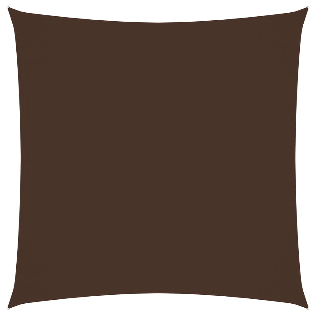 Sunshade Sail Oxford Fabric Square 4.5x4.5 m Brown - R and M Furniture