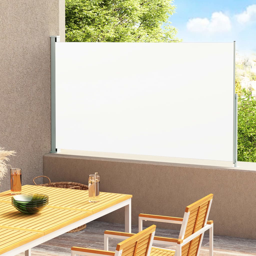 Patio Retractable Side Awning 200x300 cm Cream - Casper Homes