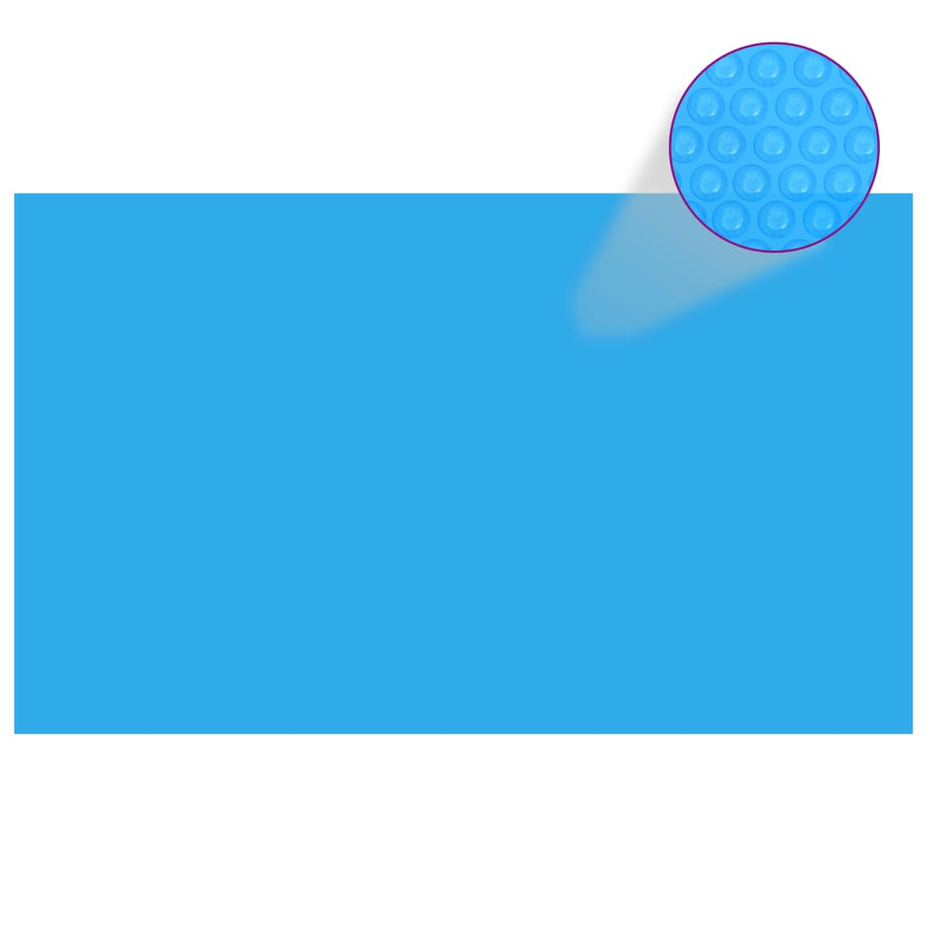 Rectangular Pool Cover 1000x600 cm PE Blue - Tyrell & Tyrell