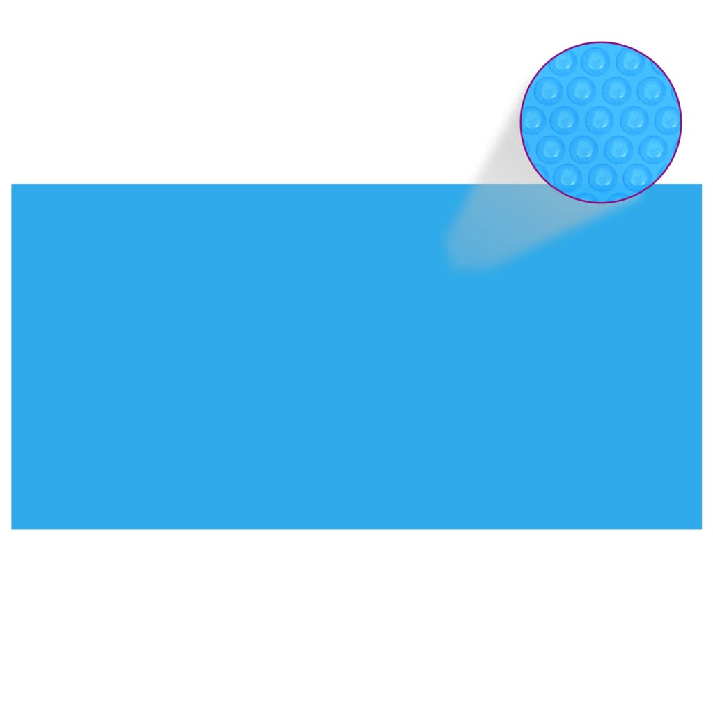 Rectangular Pool Cover 1200x600 cm PE Blue - Unbeatable Bargains