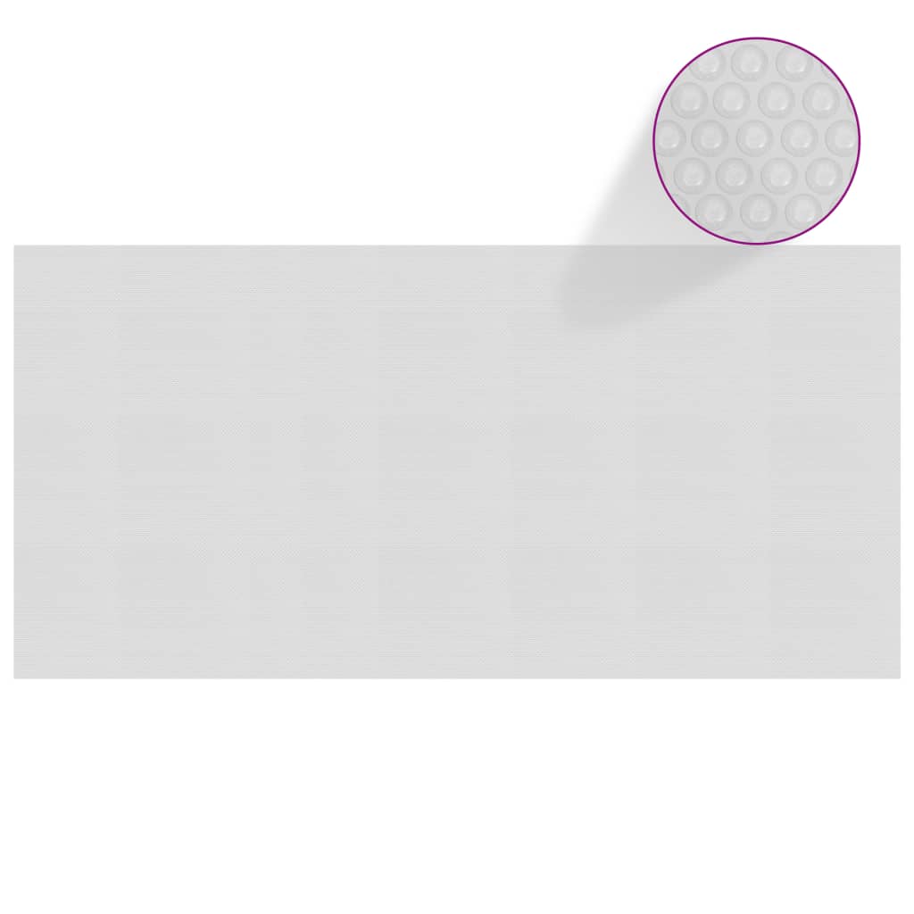 Floating PE Solar Pool Film 450x220 cm Grey - R and M Furniture