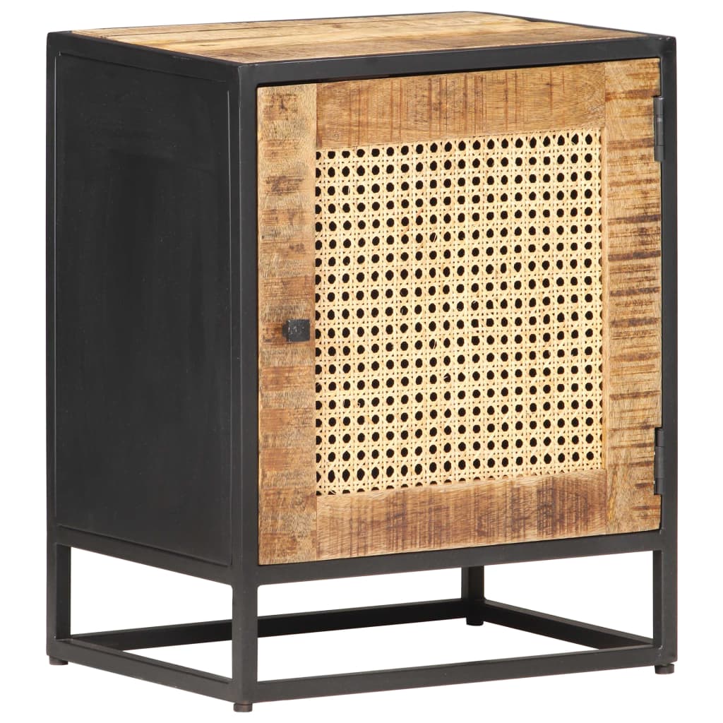 Bedside Table - AVALON Nightstand Natural 40cm - Direct Imports
