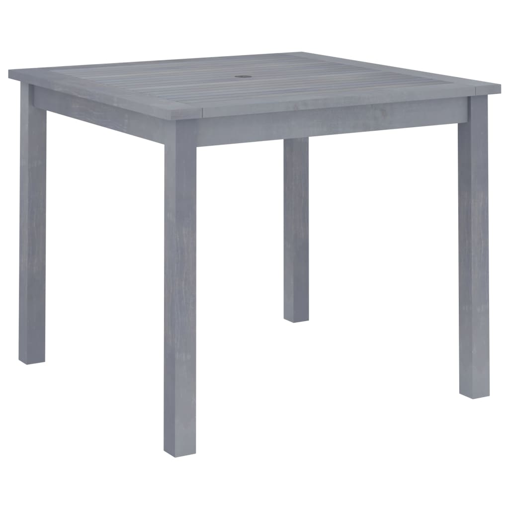 Garden Dining Table 88x88x74 cm Solid Acacia Wood - Merlin Deals
