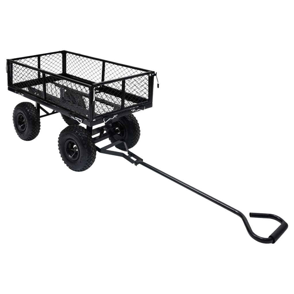Garden Hand Trolley Black 250 kg - The Home Maker