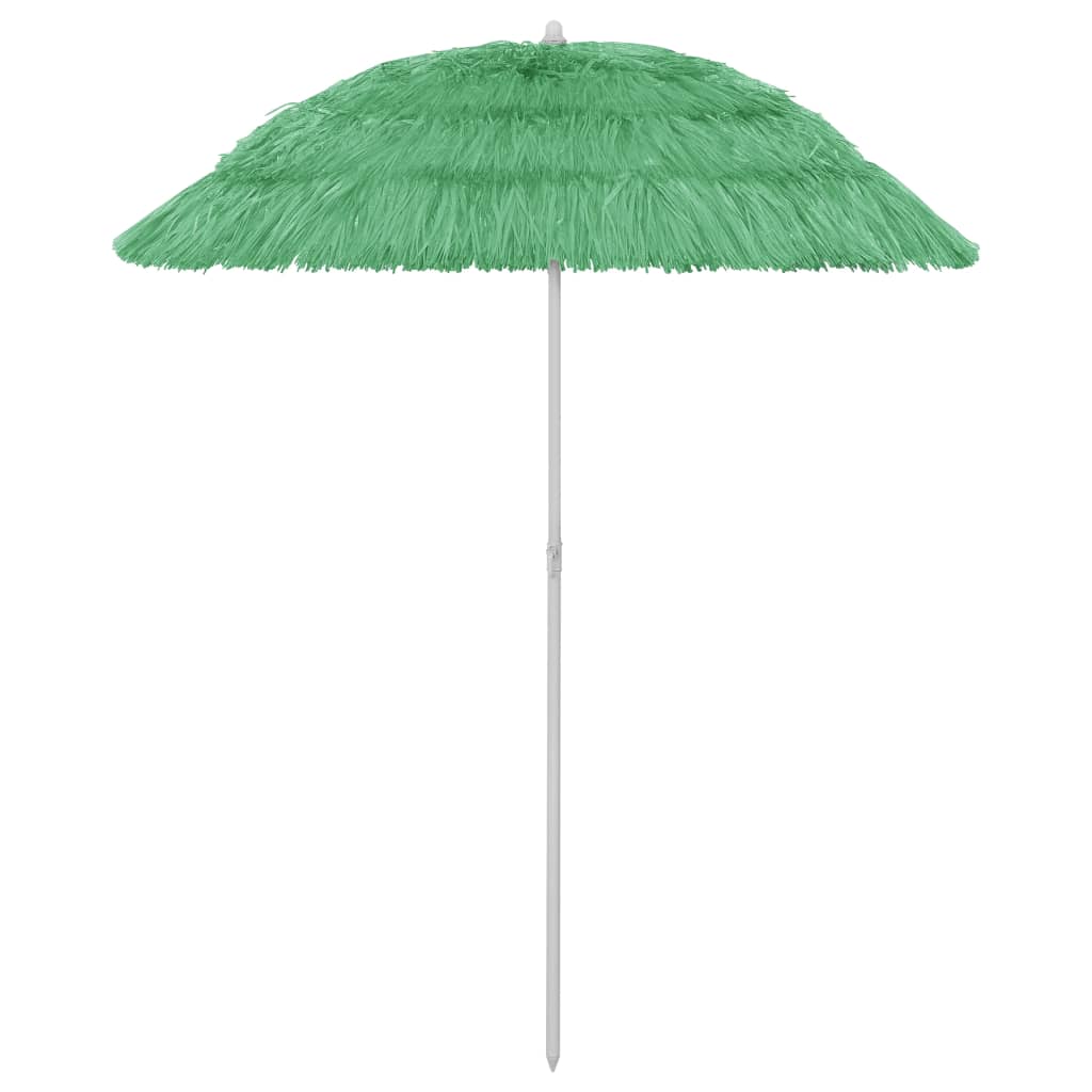 Hawaii Beach Umbrella Green 180 cm - Design Hut