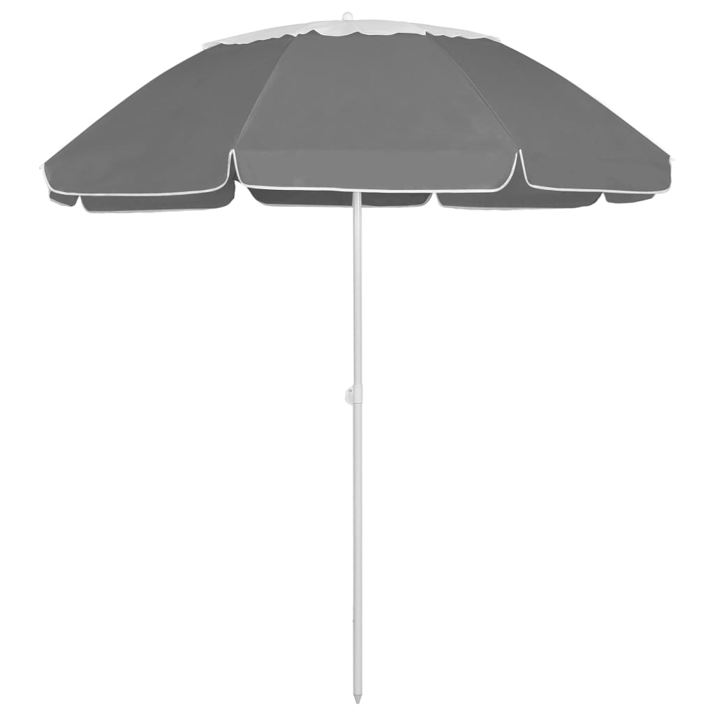 Beach Umbrella Anthracite 300 cm - All Things Good