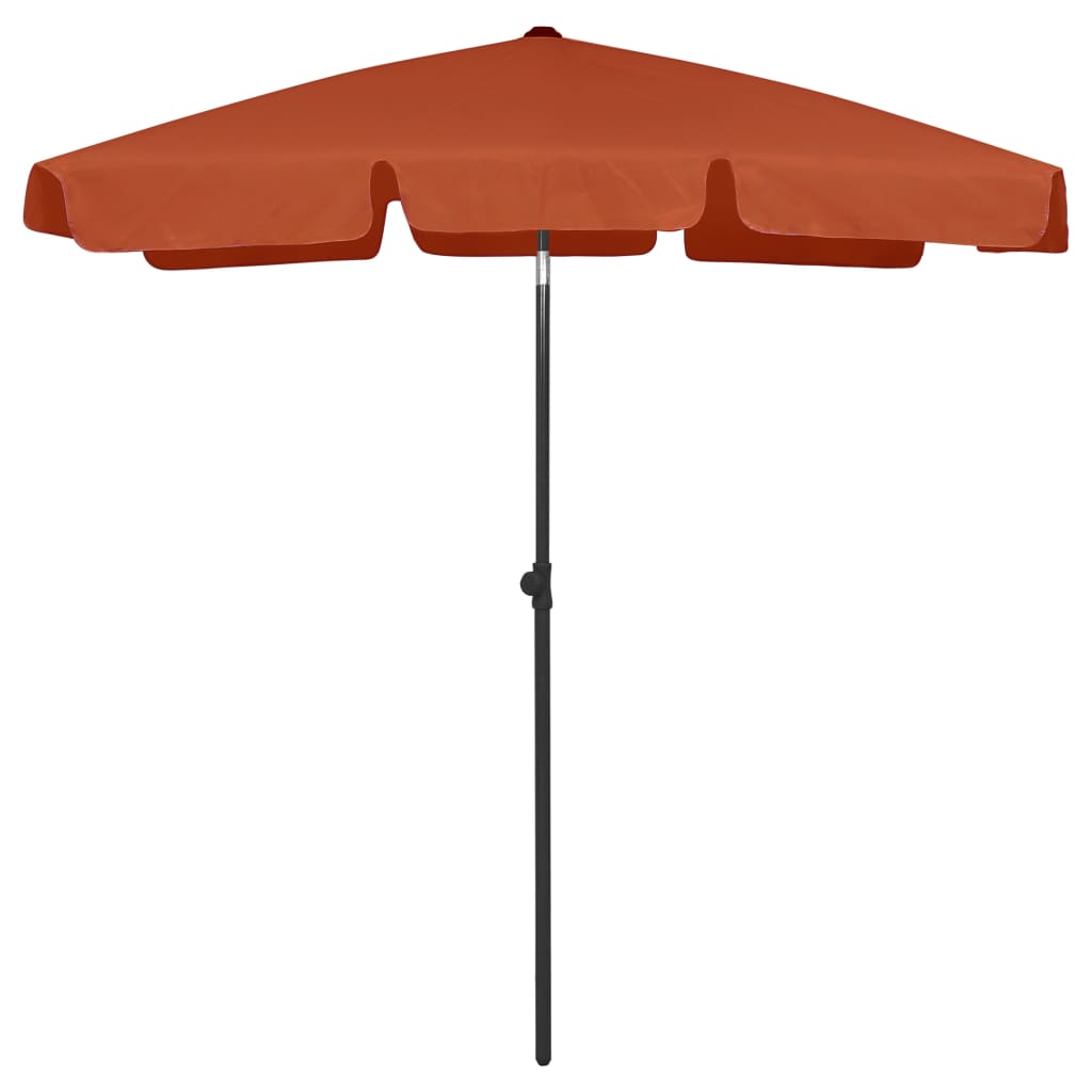 Beach Umbrella Terracotta 180x120 cm - Millennium Furniture
