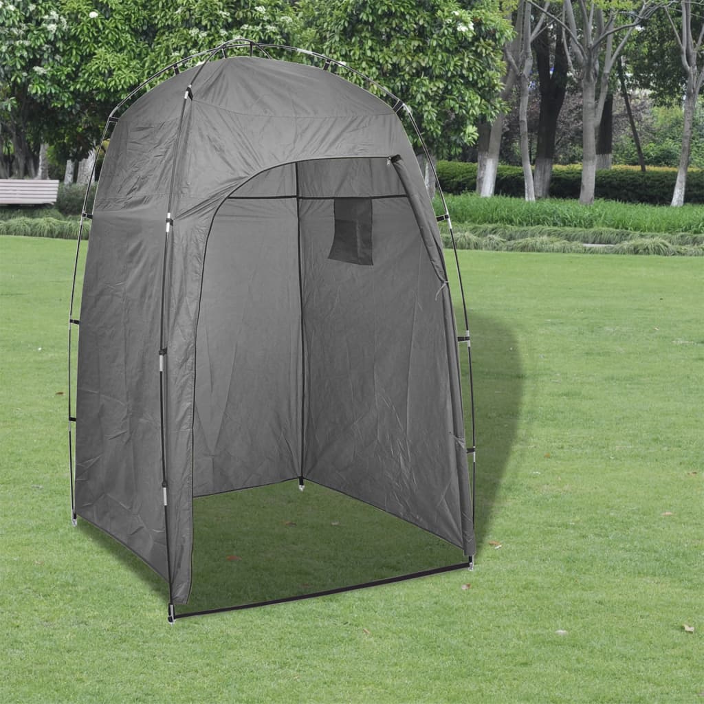 Shower WC Changing Tent Grey - Design Hut
