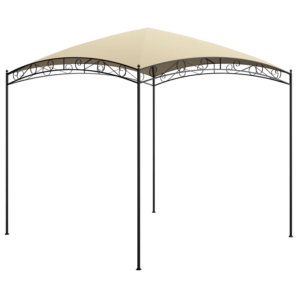 Gazebo 3x3x2.65 m Cream 180 g/m2 - Brittle & Co