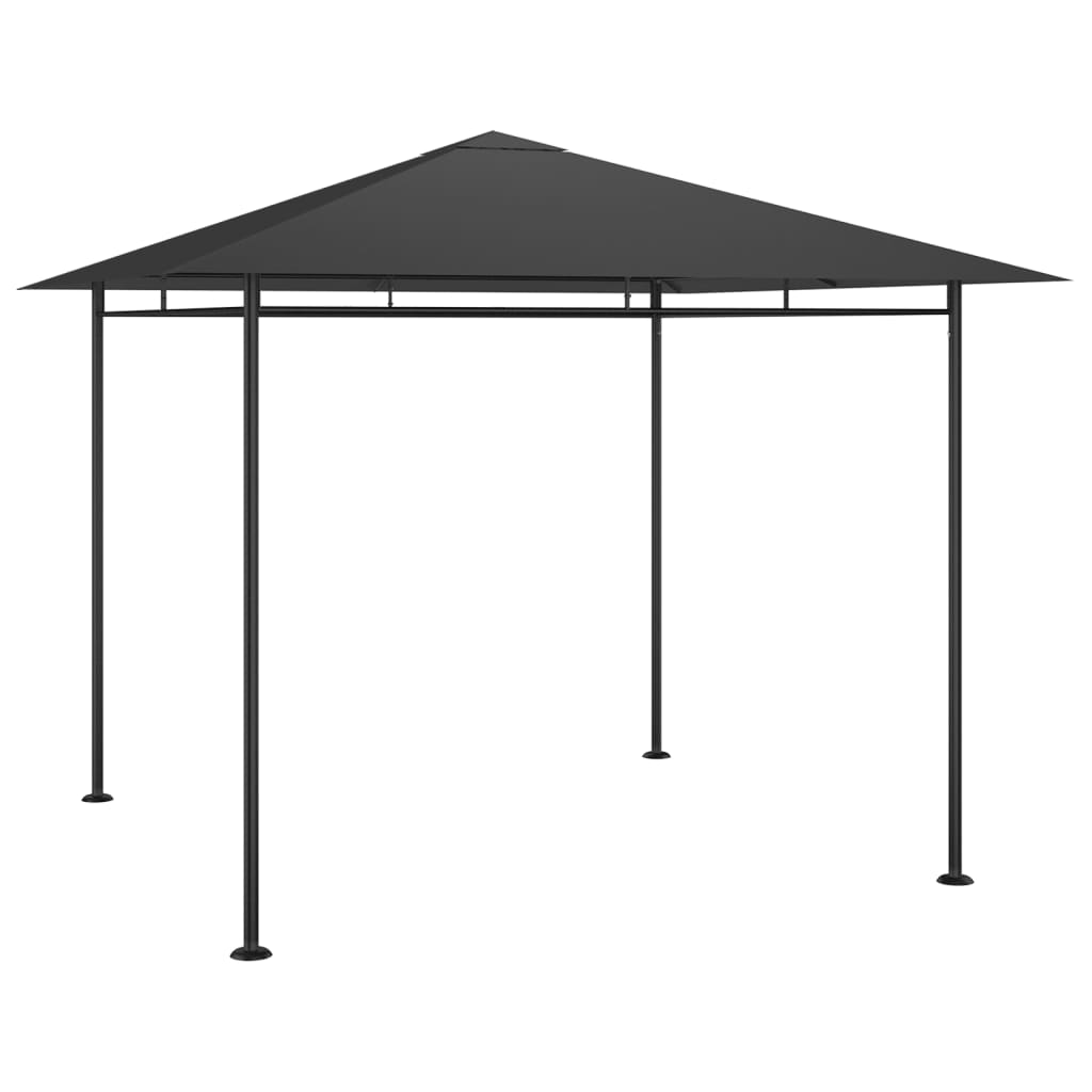 Gazebo 3x3x2.7 m Anthracite 180 g/m2 - Style and Chic