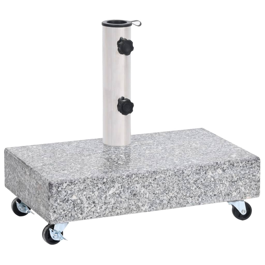 Umbrella Base Light Grey 45x25x8.3 cm Granite - Discount Dealers
