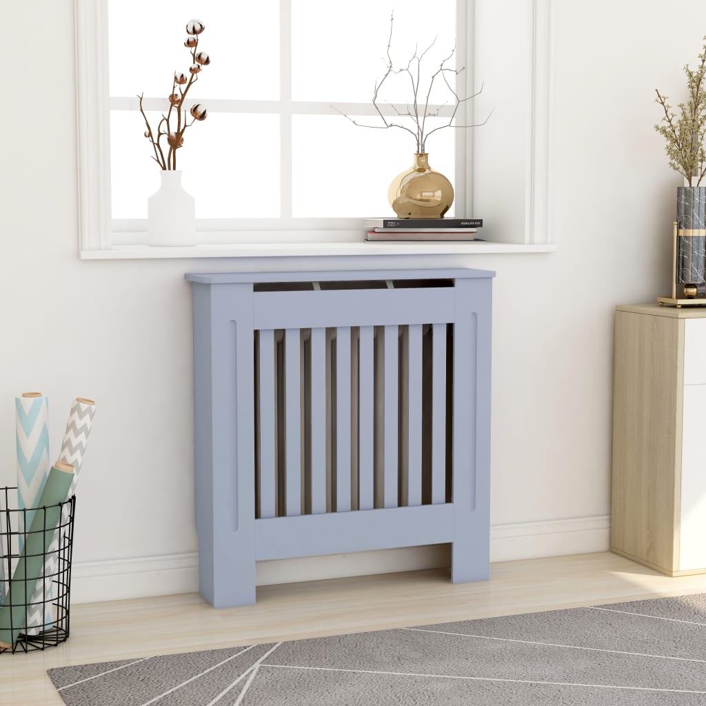 MDF Radiator Cover Grey 78 cm - Millennium Furniture