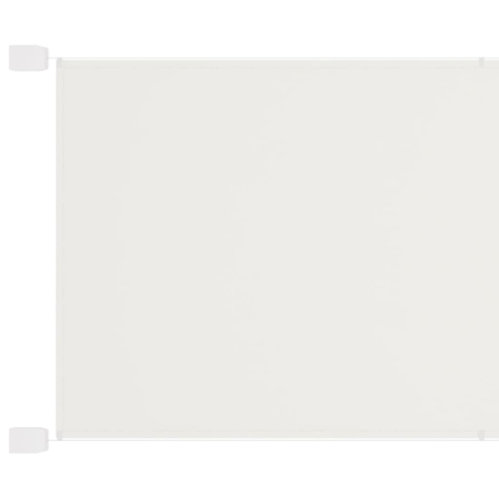 Vertical Awning White 140x420 cm Oxford Fabric - Decor Base