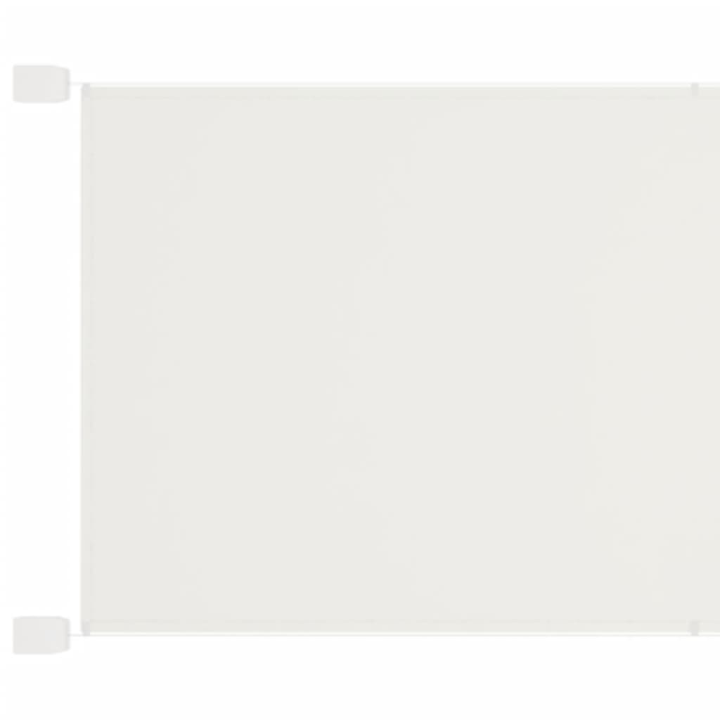 Vertical Awning White 180x1200 cm Oxford Fabric - Design Hut