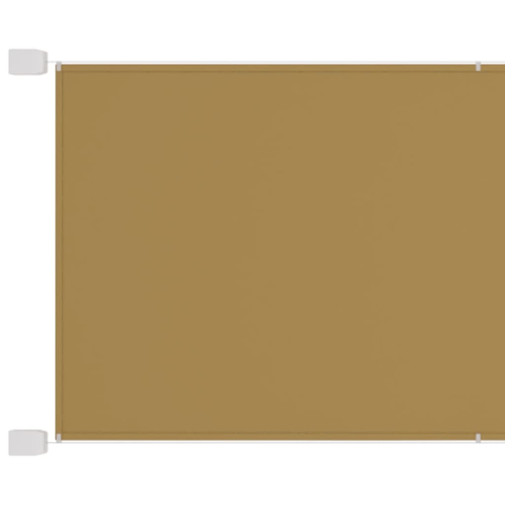 Vertical Awning Beige 60x1000 cm Oxford Fabric - R and M Furniture