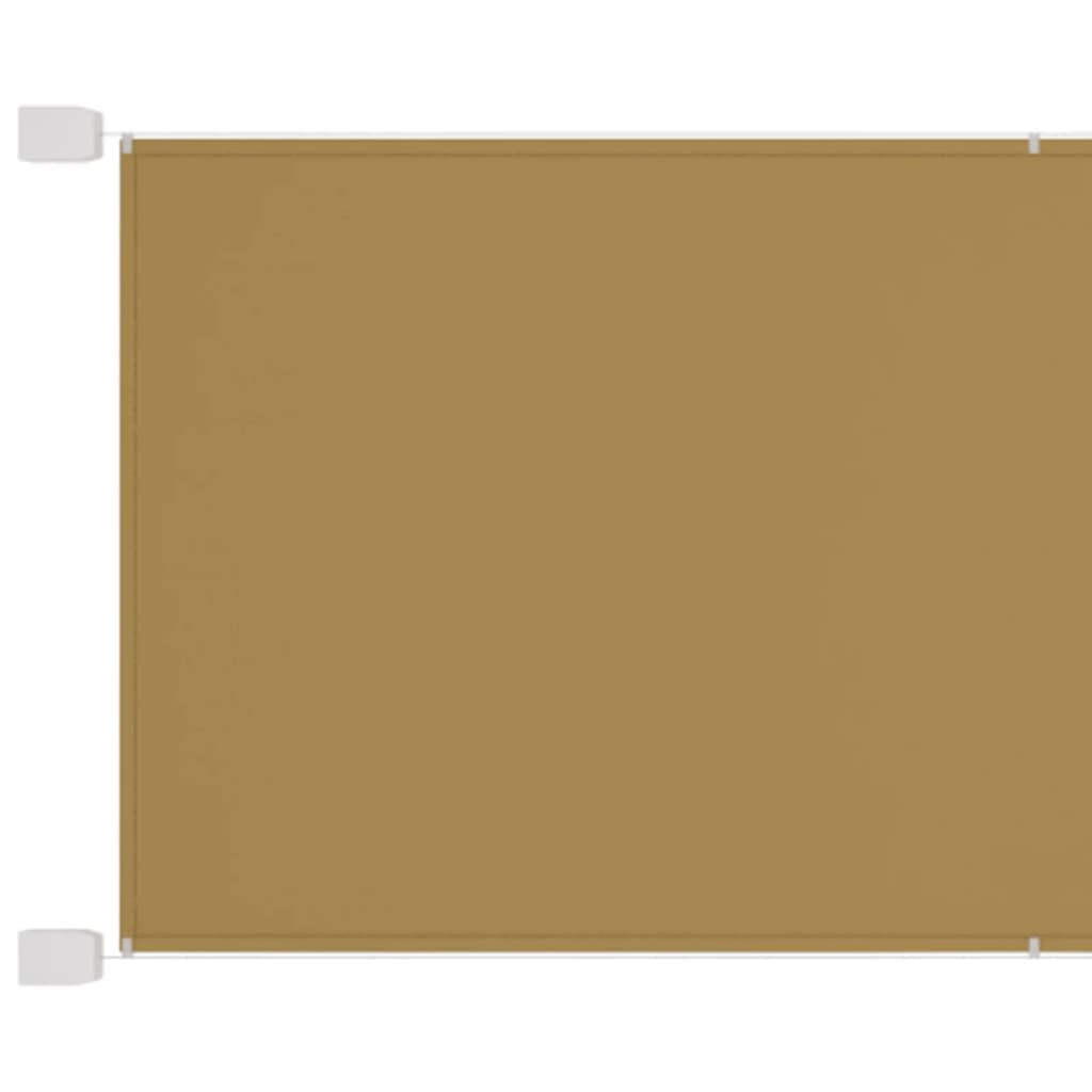 Vertical Awning Beige 60x1200 cm Oxford Fabric - Unbeatable Bargains