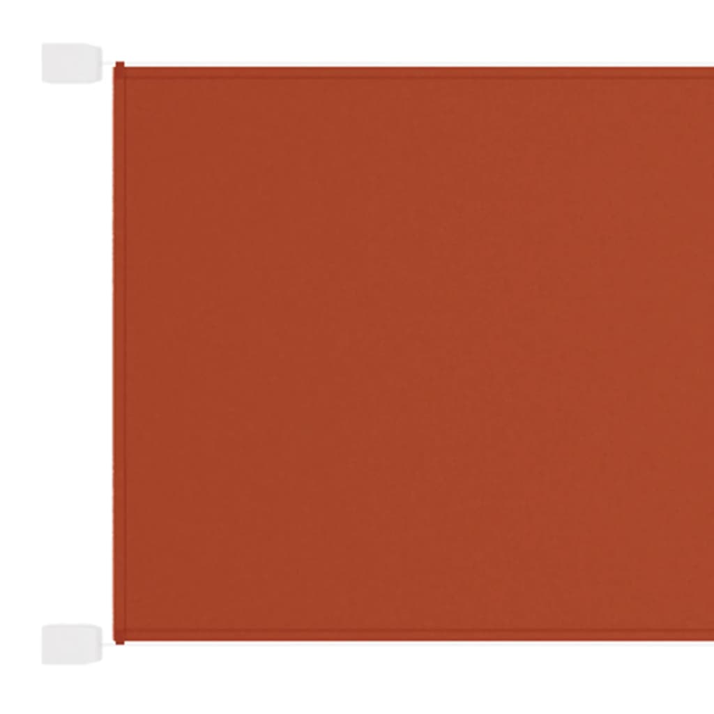 Vertical Awning Terracotta 140x600 cm Oxford Fabric - R and M Furniture