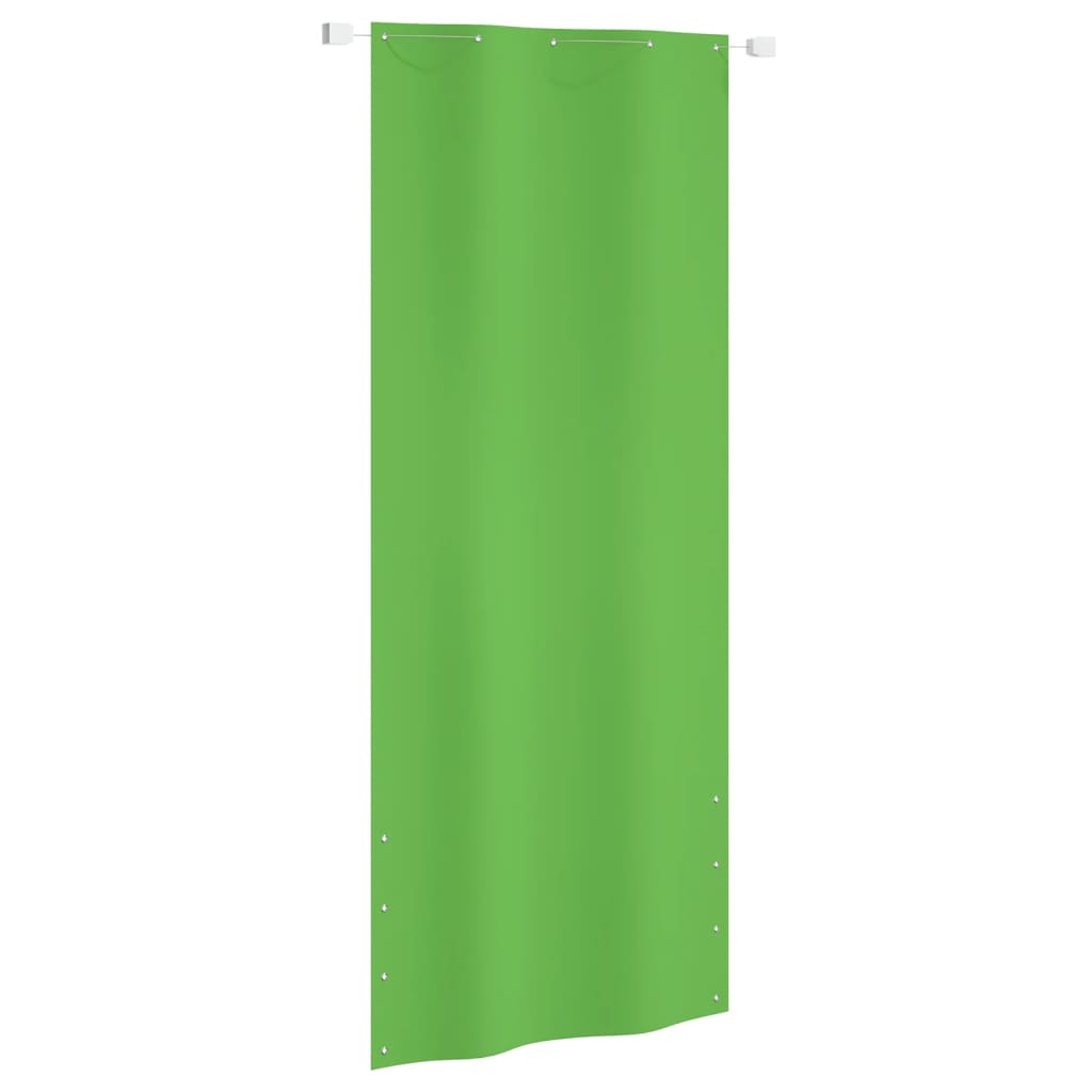 Balcony Screen Light Green 100x240 cm Oxford Fabric - Design Hut