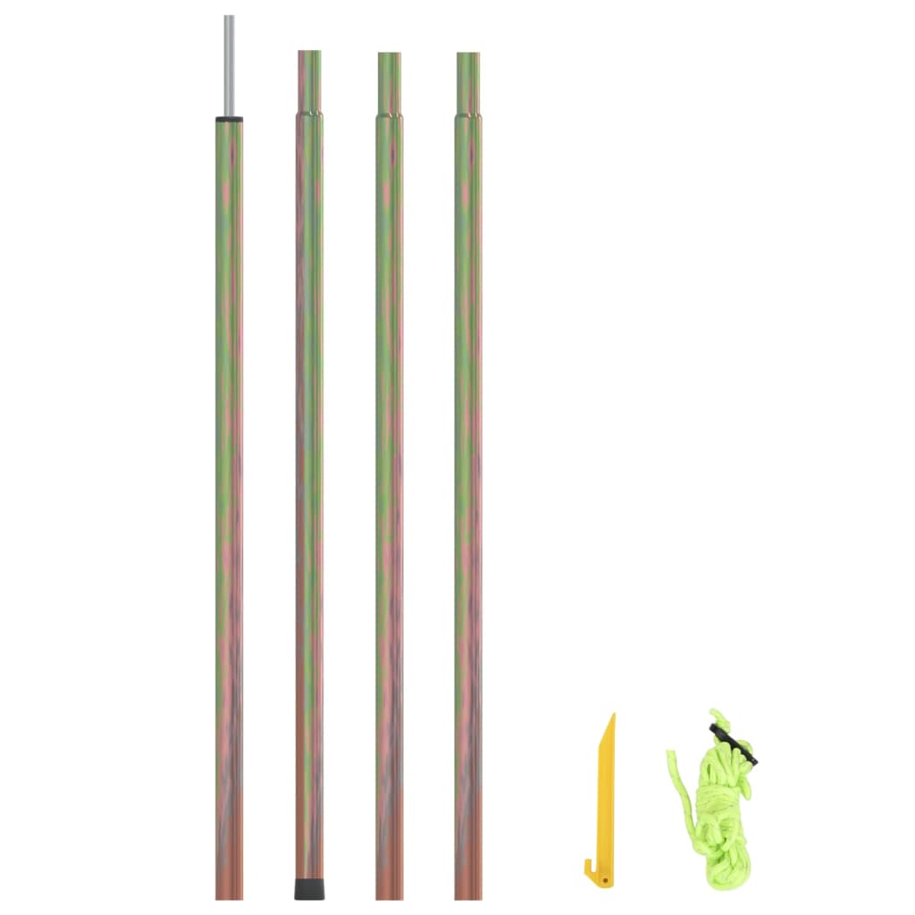 Sunshade Sail Pole 250 cm Galvanised Steel - Sid & Sam