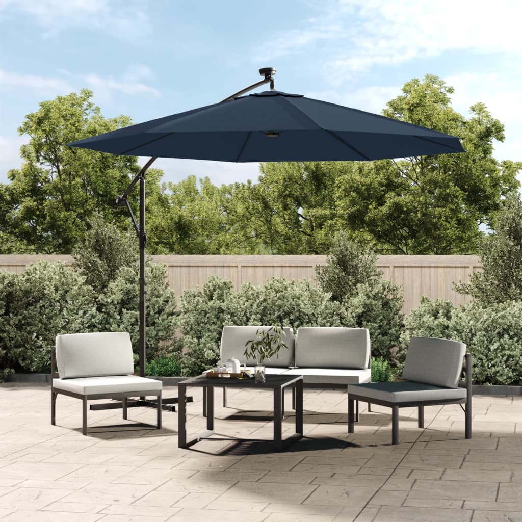 Replacement Fabric for Cantilever Umbrella Blue 300 cm - Decor Base