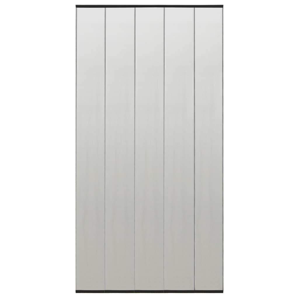 Insect Door Screen with Mesh Curtain Black 100x220 cm Polyester - Brittle & Co