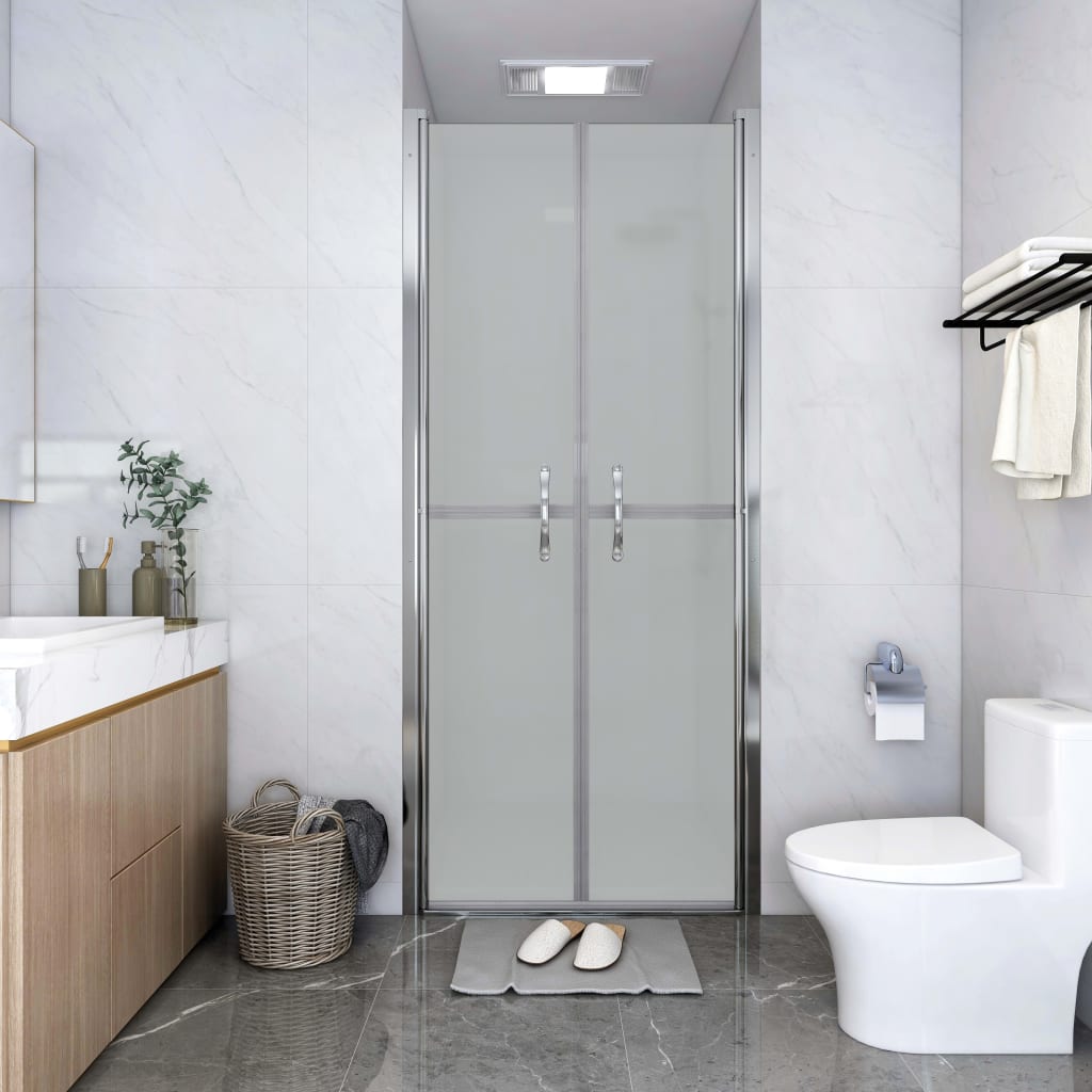 Shower Door Frosted ESG 86x190 cm - Discount Dealers