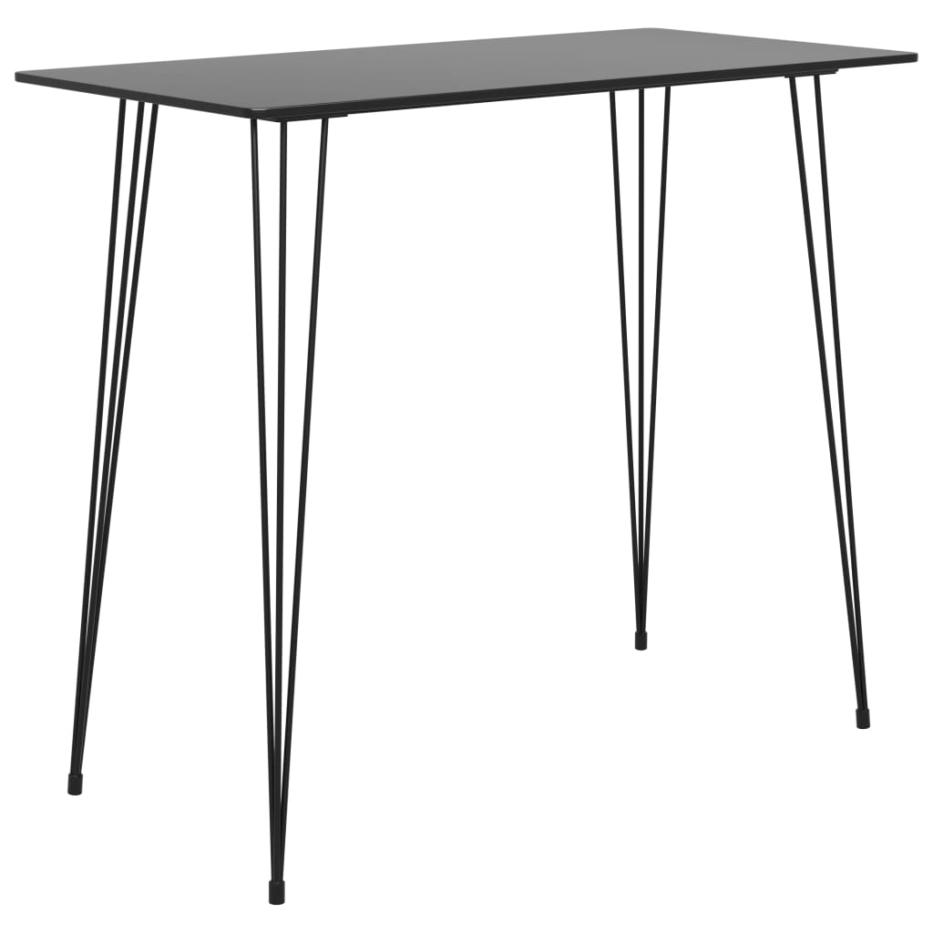 7 Piece Bar Set Black - Discount Dealers