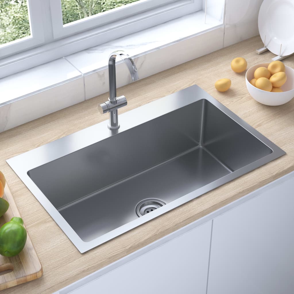 Handmade Kitchen Sink Stainless Steel - Casper Homes