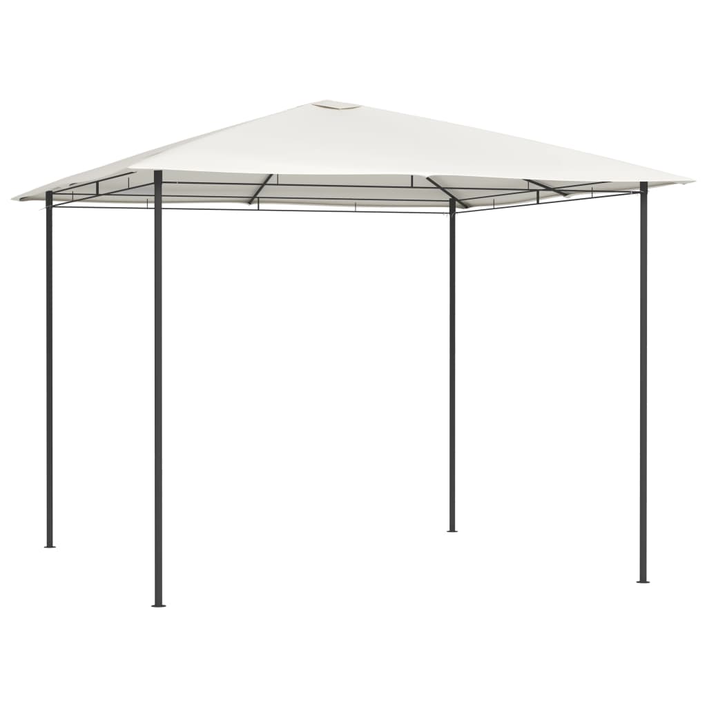 Gazebo 3x3x2.6 m Cream 160 g/m2 - Merlin Deals