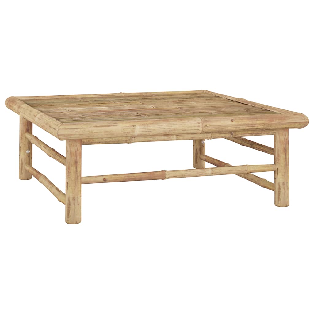 Garden Table 65x65x30 cm Bamboo - Millennium Furniture