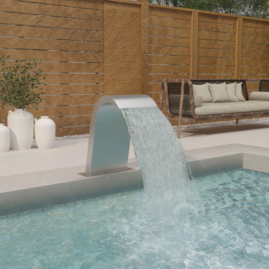 Pool Fountain 50x30x60 cm Stainless Steel 304 - Tyrell & Tyrell