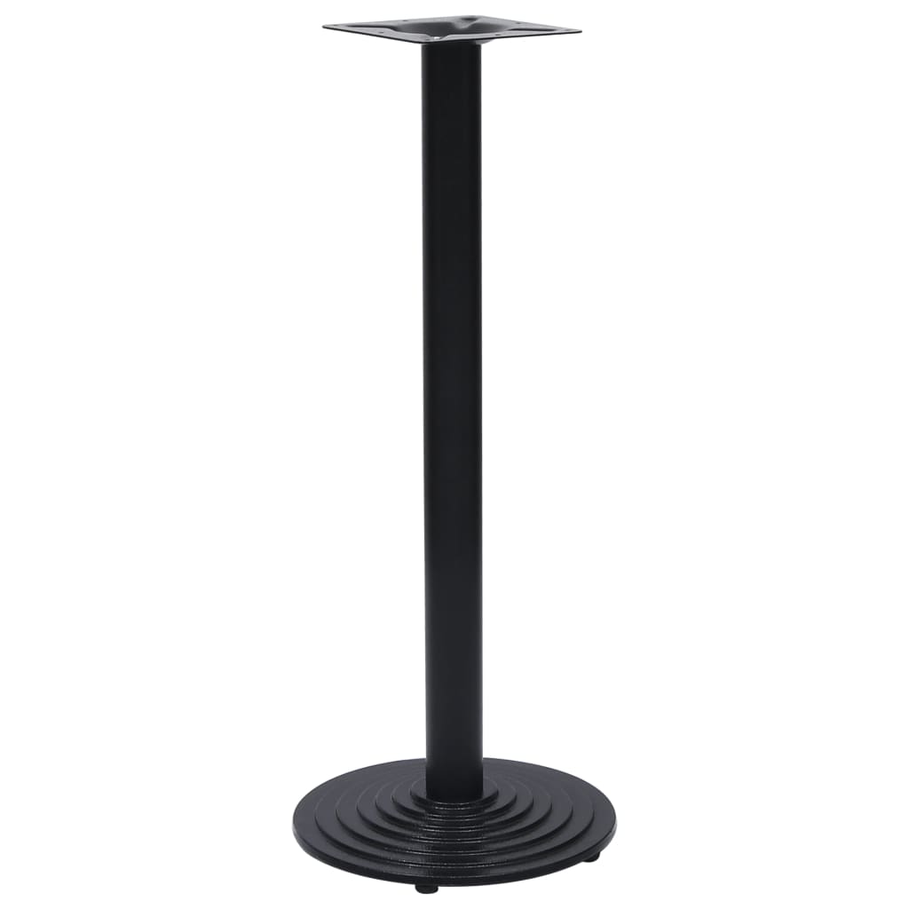 Bistro Table Leg Black 43x107cm Cast Iron - R and M Furniture
